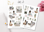 Preview: Girl Home Sticker Set